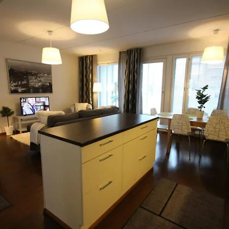 Spacious For 6 With Sauna Apartment Espoo